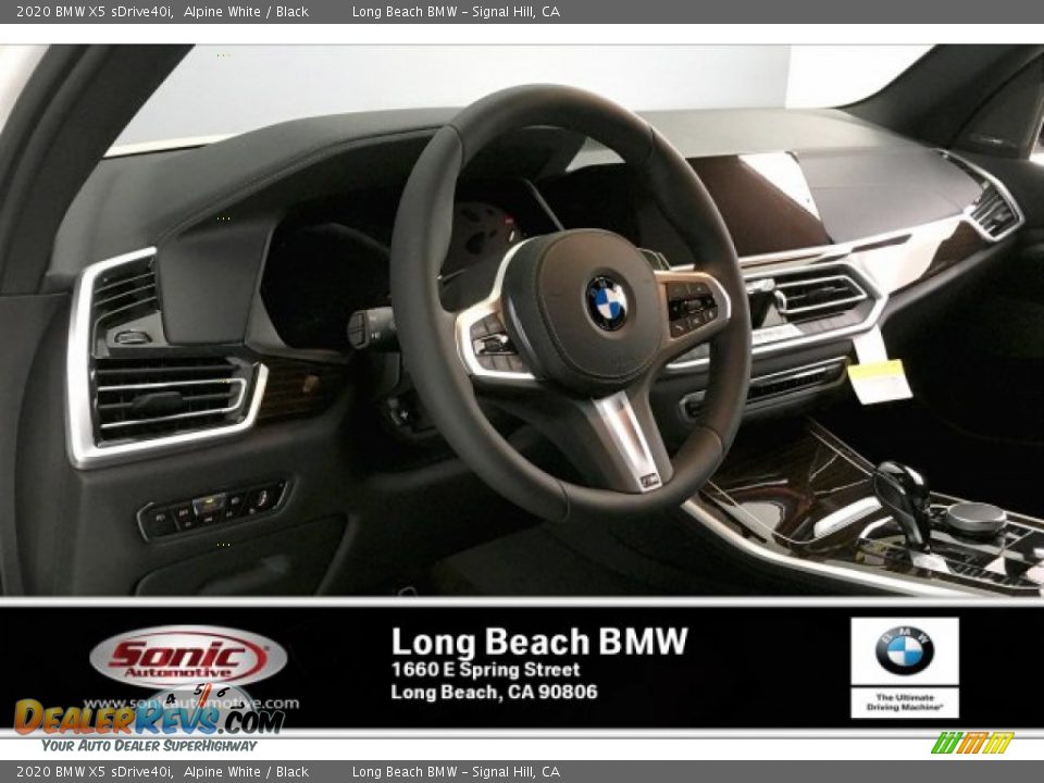 2020 BMW X5 sDrive40i Alpine White / Black Photo #4