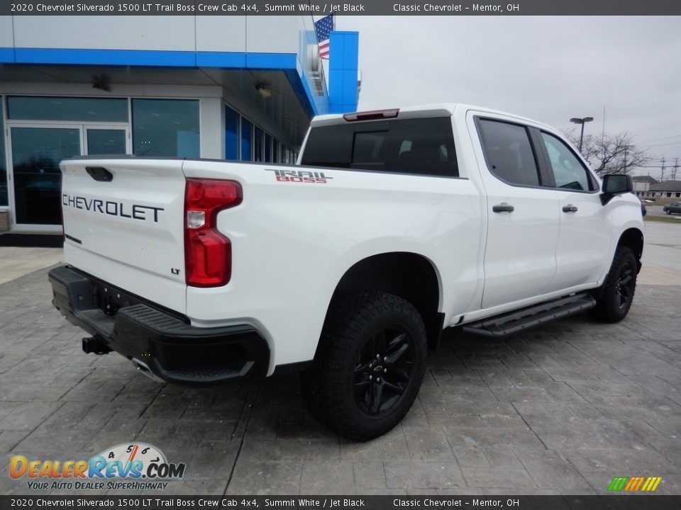 2020 Chevrolet Silverado 1500 LT Trail Boss Crew Cab 4x4 Summit White / Jet Black Photo #4