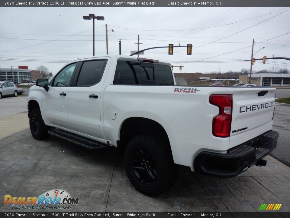 2020 Chevrolet Silverado 1500 LT Trail Boss Crew Cab 4x4 Summit White / Jet Black Photo #5