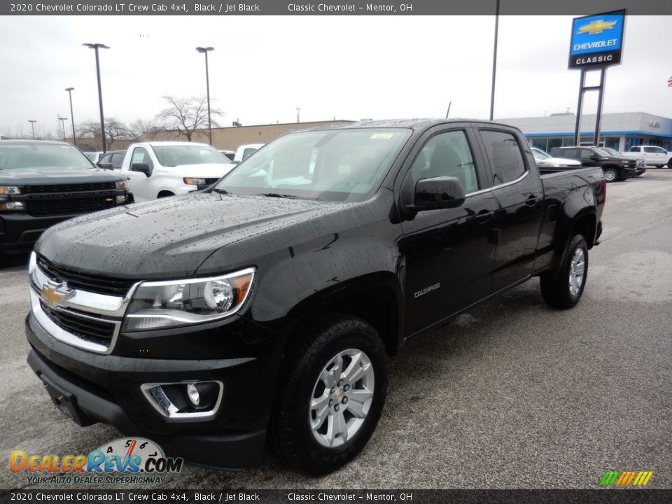 2020 Chevrolet Colorado LT Crew Cab 4x4 Black / Jet Black Photo #1