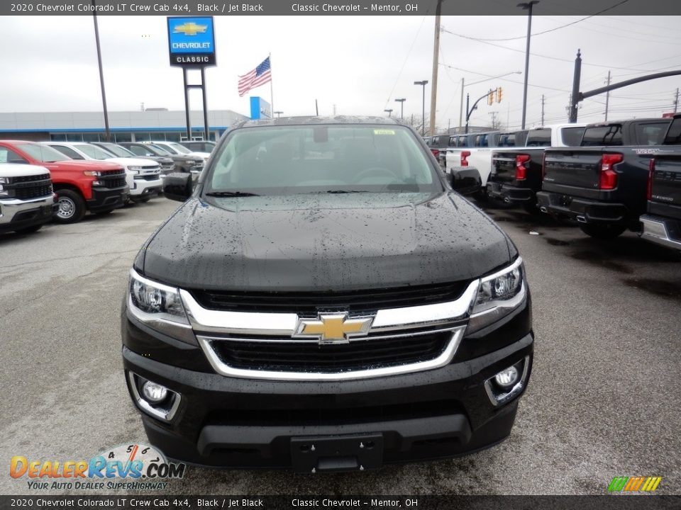 2020 Chevrolet Colorado LT Crew Cab 4x4 Black / Jet Black Photo #2