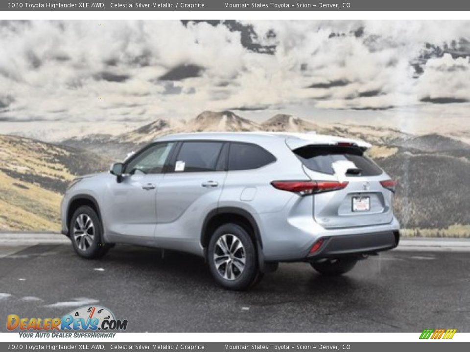 2020 Toyota Highlander XLE AWD Celestial Silver Metallic / Graphite Photo #3