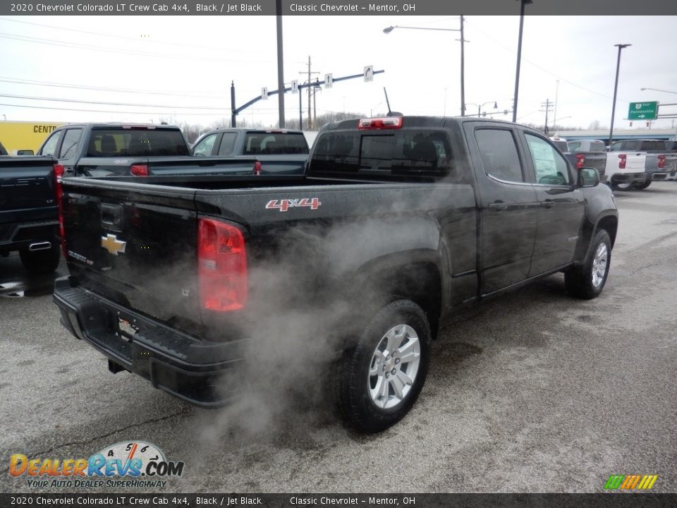 2020 Chevrolet Colorado LT Crew Cab 4x4 Black / Jet Black Photo #4