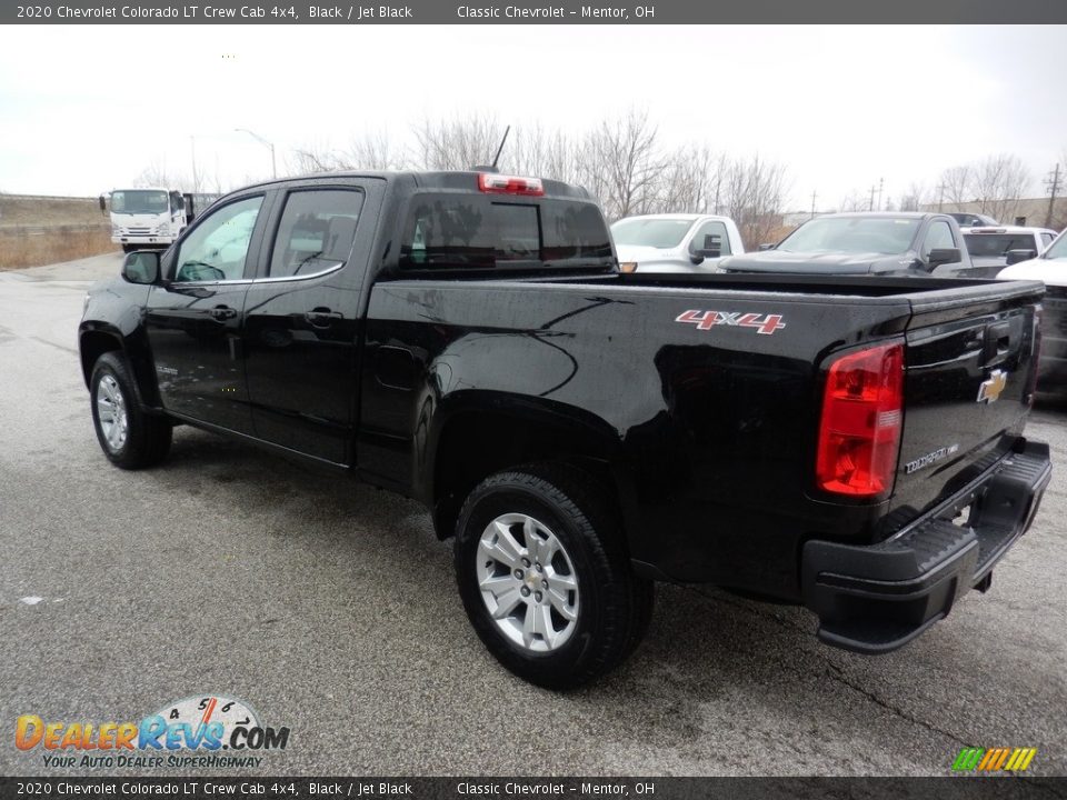 2020 Chevrolet Colorado LT Crew Cab 4x4 Black / Jet Black Photo #5