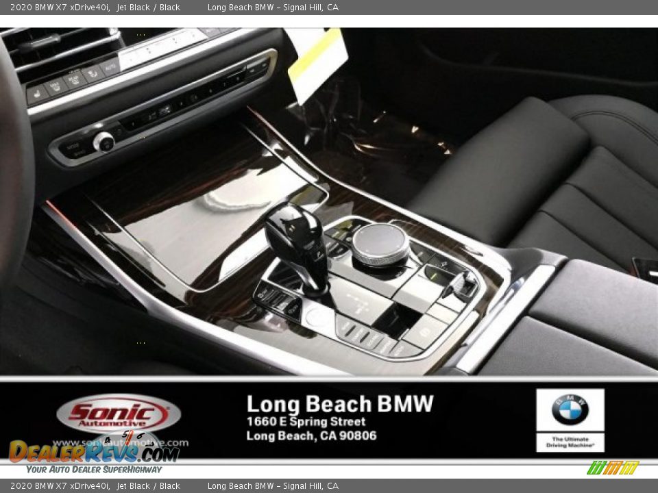 2020 BMW X7 xDrive40i Jet Black / Black Photo #6