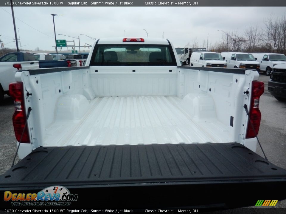 2020 Chevrolet Silverado 1500 WT Regular Cab Summit White / Jet Black Photo #6