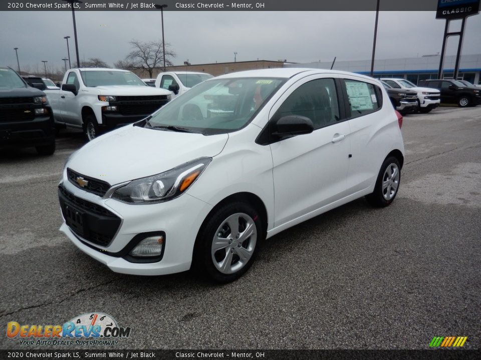 2020 Chevrolet Spark LS Summit White / Jet Black Photo #1