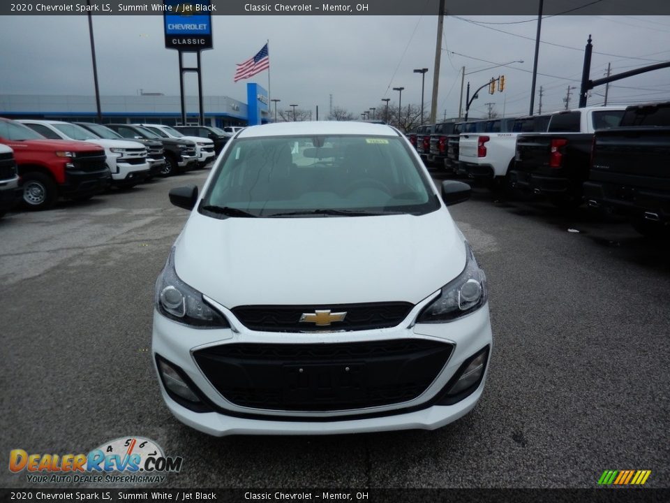 2020 Chevrolet Spark LS Summit White / Jet Black Photo #2