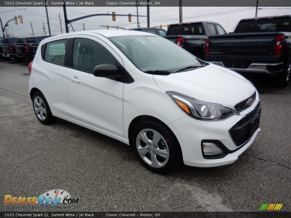 2020 Chevrolet Spark LS Summit White / Jet Black Photo #3