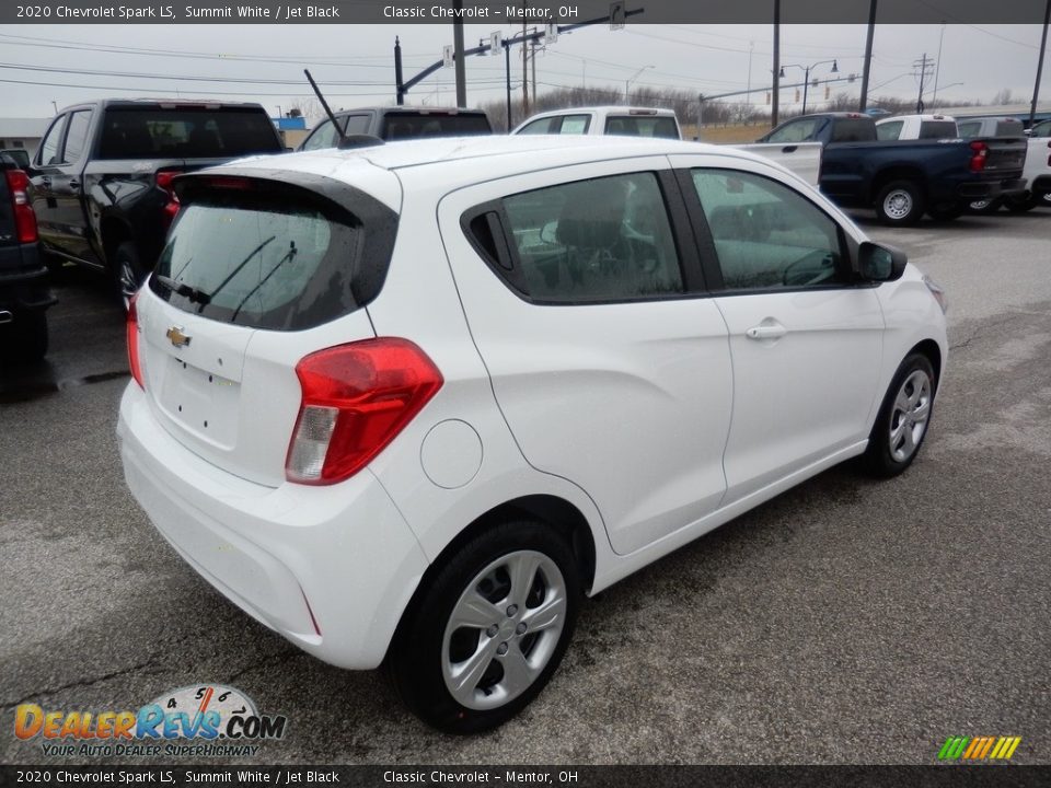 2020 Chevrolet Spark LS Summit White / Jet Black Photo #4