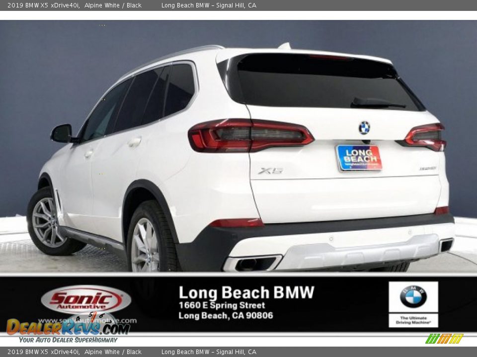 2019 BMW X5 xDrive40i Alpine White / Black Photo #2