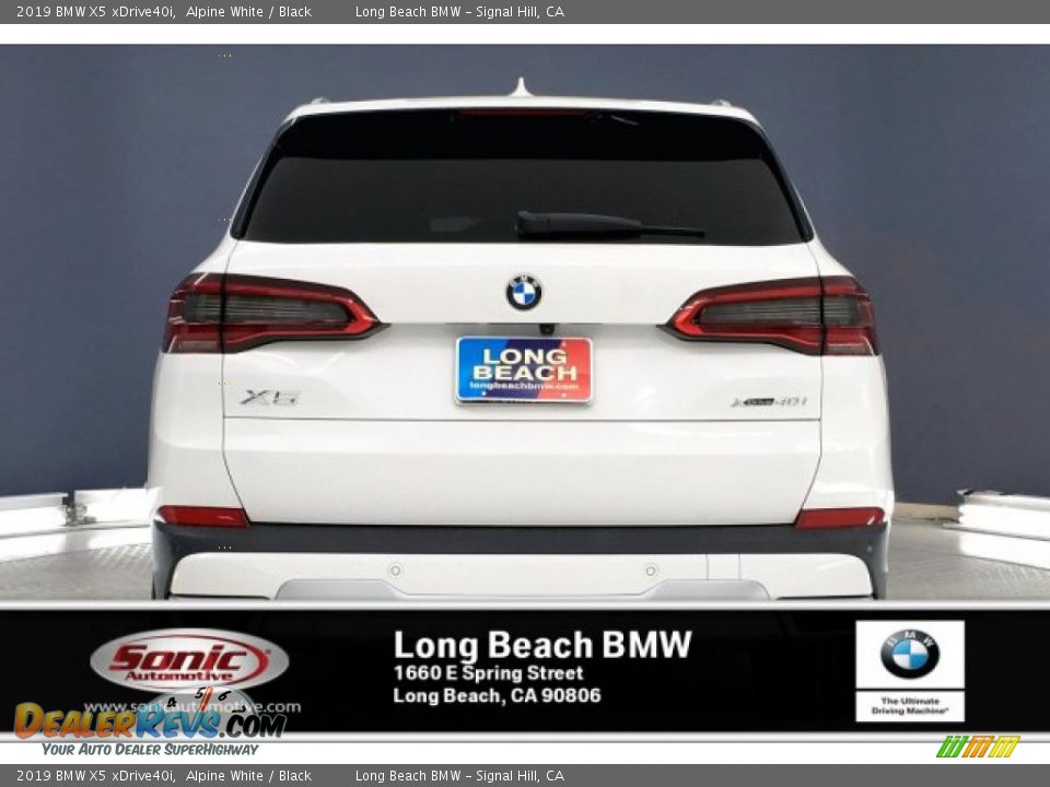 2019 BMW X5 xDrive40i Alpine White / Black Photo #3