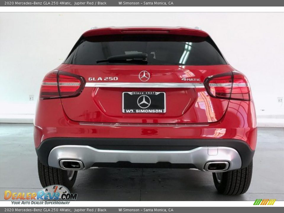 2020 Mercedes-Benz GLA 250 4Matic Jupiter Red / Black Photo #3