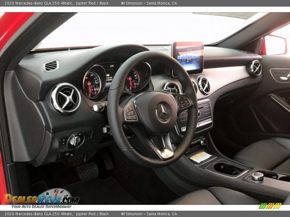 2020 Mercedes-Benz GLA 250 4Matic Jupiter Red / Black Photo #4