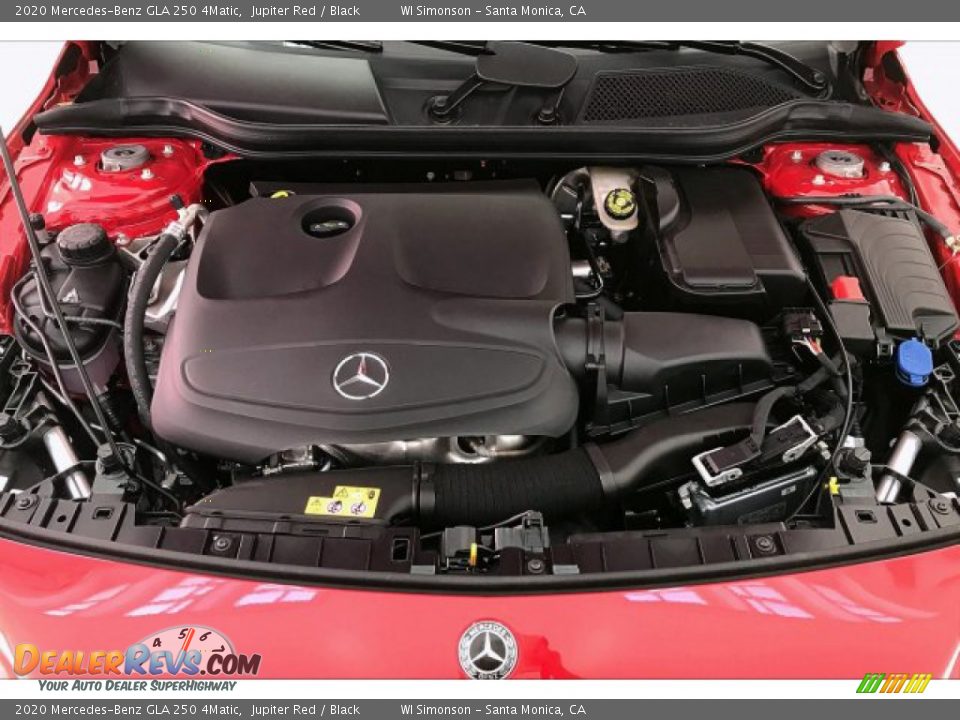2020 Mercedes-Benz GLA 250 4Matic Jupiter Red / Black Photo #8