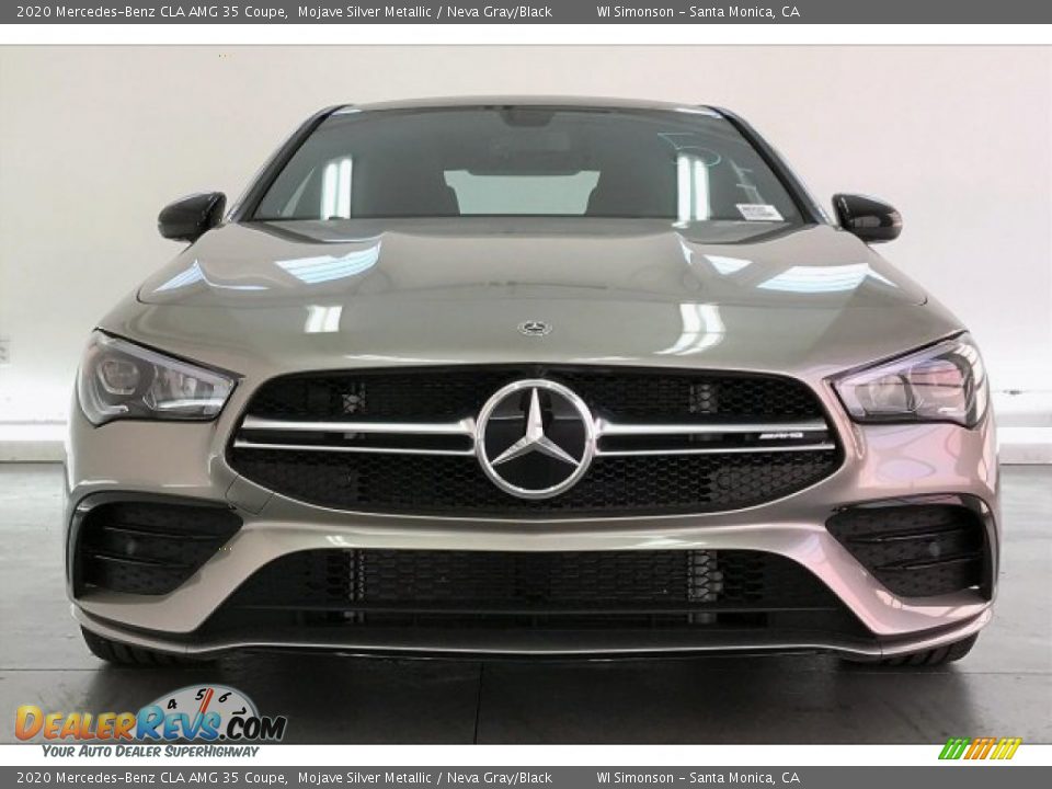 2020 Mercedes-Benz CLA AMG 35 Coupe Mojave Silver Metallic / Neva Gray/Black Photo #2