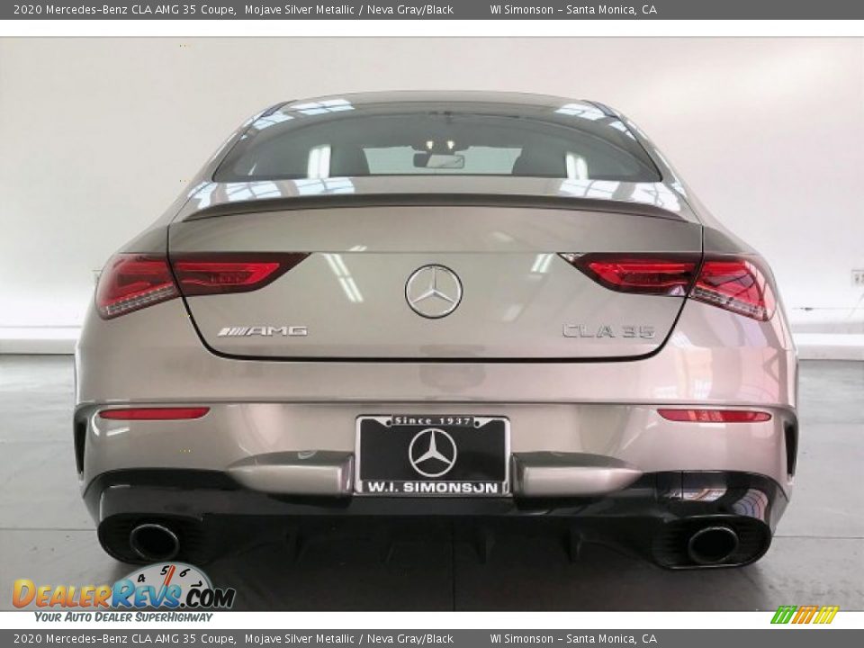 2020 Mercedes-Benz CLA AMG 35 Coupe Mojave Silver Metallic / Neva Gray/Black Photo #3