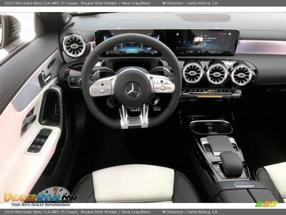 Dashboard of 2020 Mercedes-Benz CLA AMG 35 Coupe Photo #4