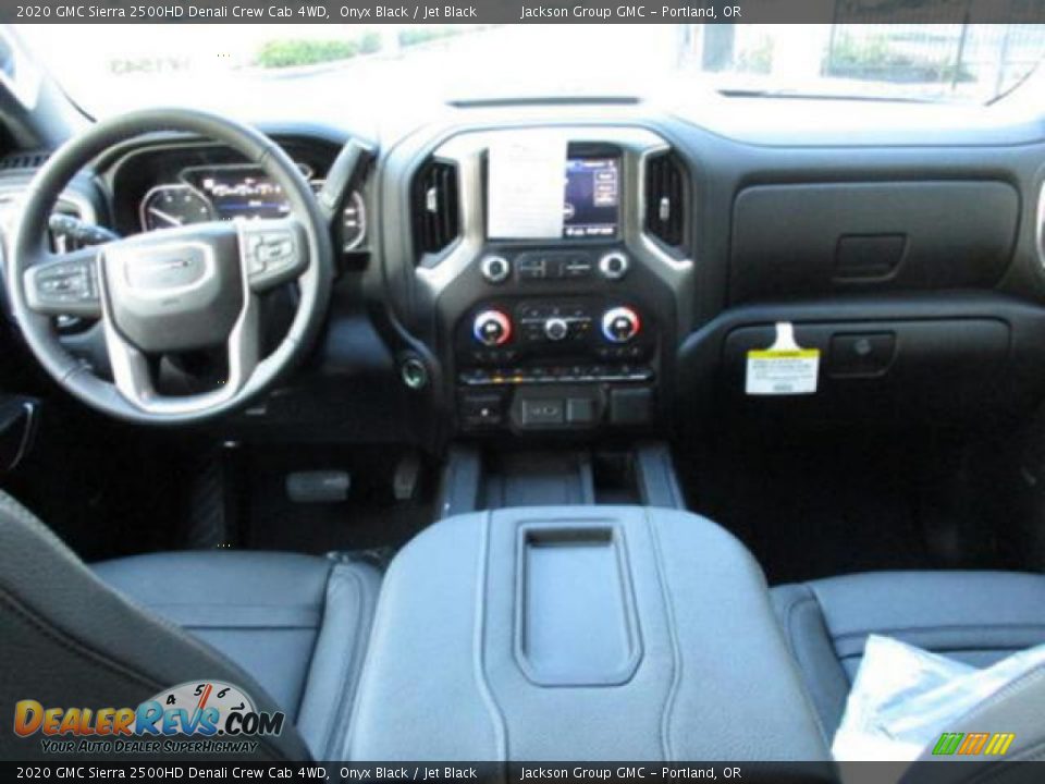2020 GMC Sierra 2500HD Denali Crew Cab 4WD Onyx Black / Jet Black Photo #8