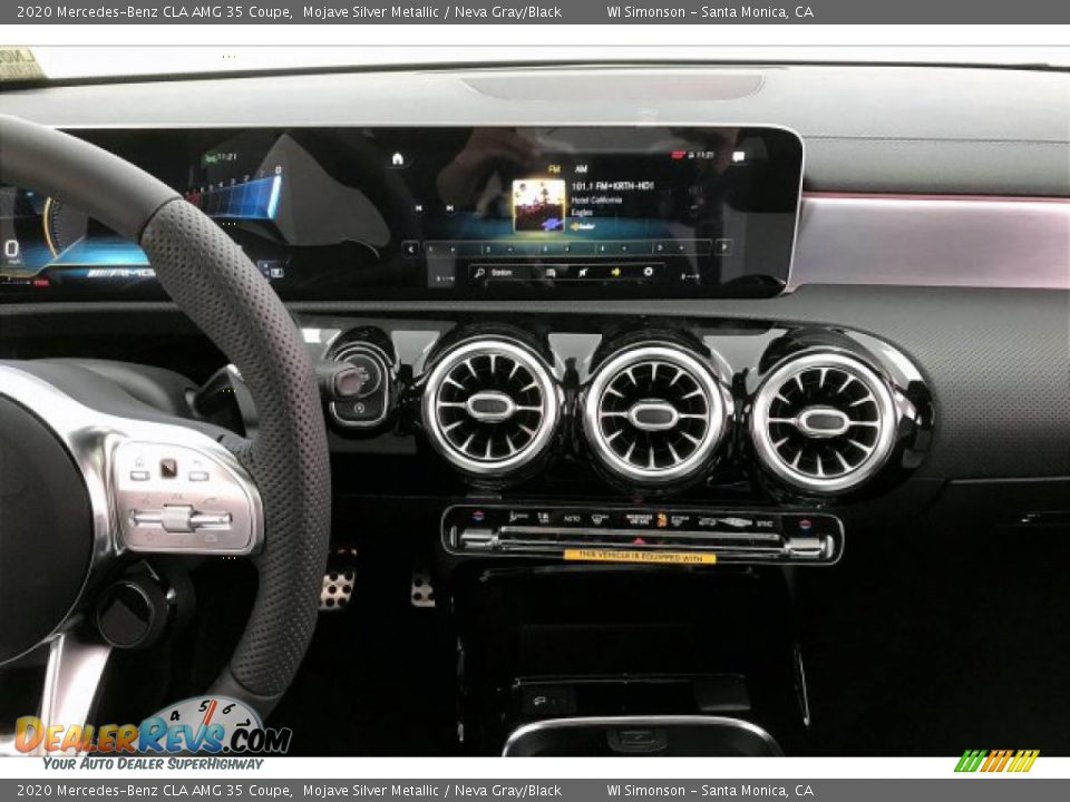 Controls of 2020 Mercedes-Benz CLA AMG 35 Coupe Photo #5