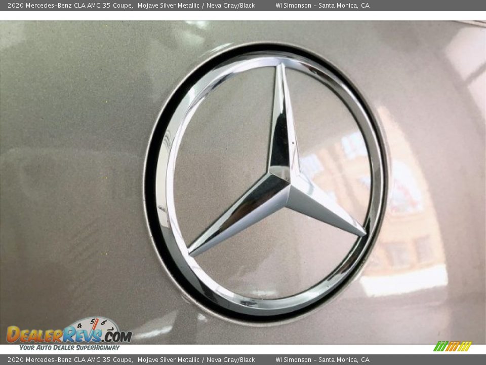 2020 Mercedes-Benz CLA AMG 35 Coupe Mojave Silver Metallic / Neva Gray/Black Photo #7