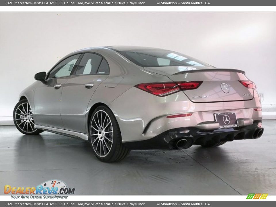 2020 Mercedes-Benz CLA AMG 35 Coupe Mojave Silver Metallic / Neva Gray/Black Photo #10