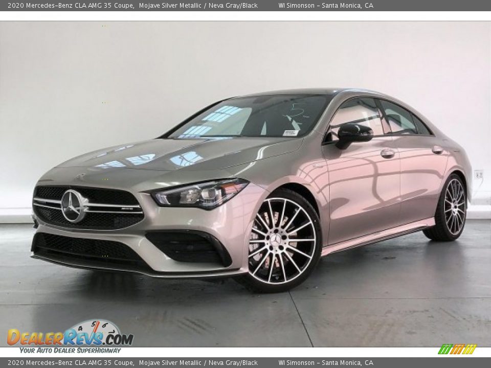 Front 3/4 View of 2020 Mercedes-Benz CLA AMG 35 Coupe Photo #12