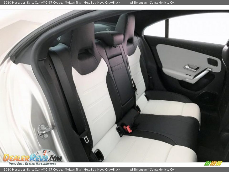 Rear Seat of 2020 Mercedes-Benz CLA AMG 35 Coupe Photo #13