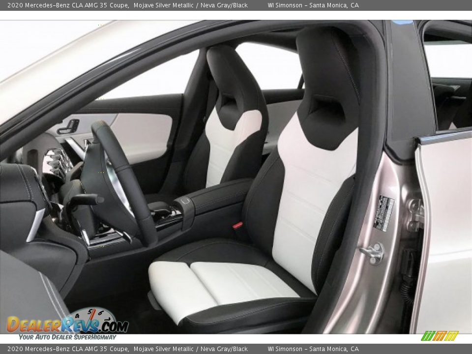 Front Seat of 2020 Mercedes-Benz CLA AMG 35 Coupe Photo #14