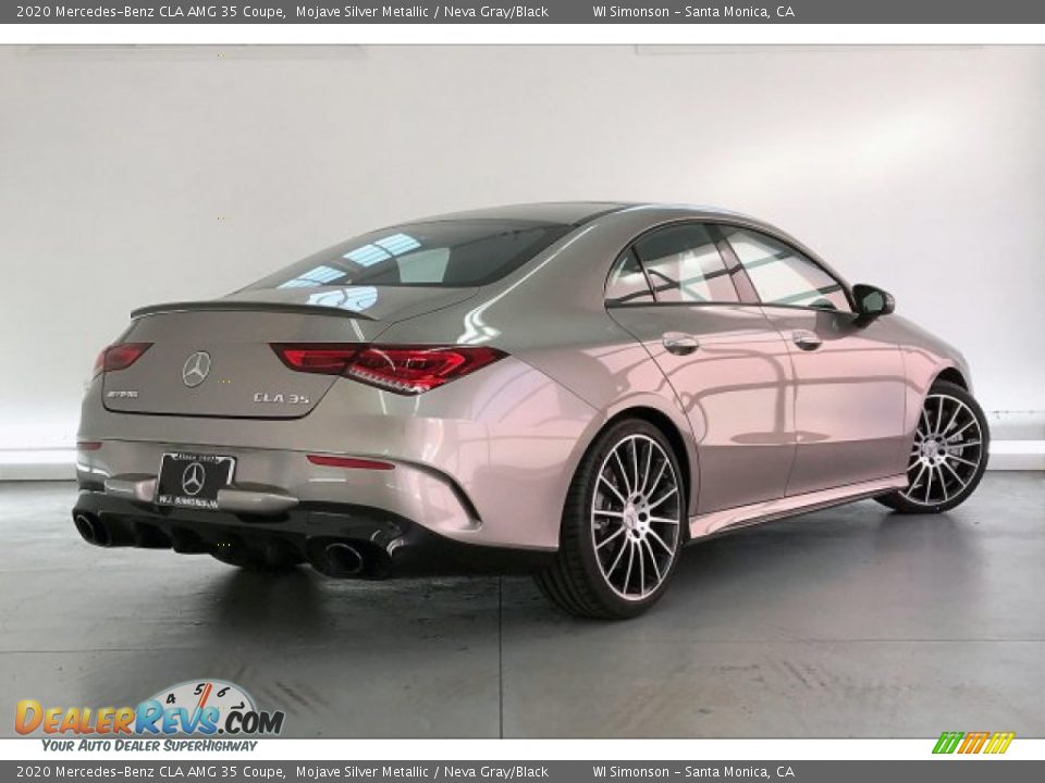 2020 Mercedes-Benz CLA AMG 35 Coupe Mojave Silver Metallic / Neva Gray/Black Photo #16