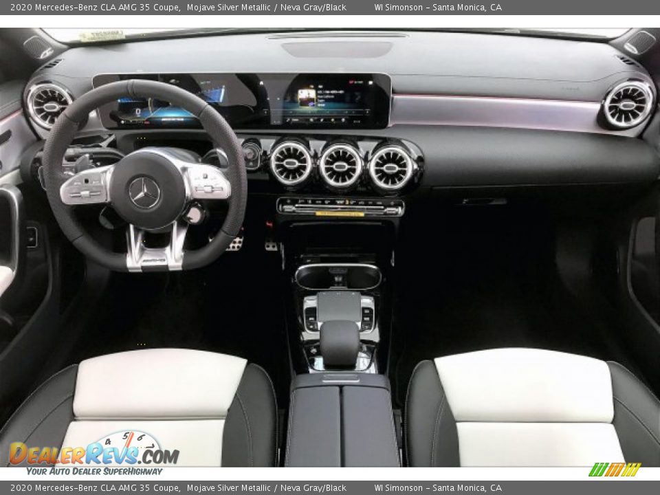 Dashboard of 2020 Mercedes-Benz CLA AMG 35 Coupe Photo #17
