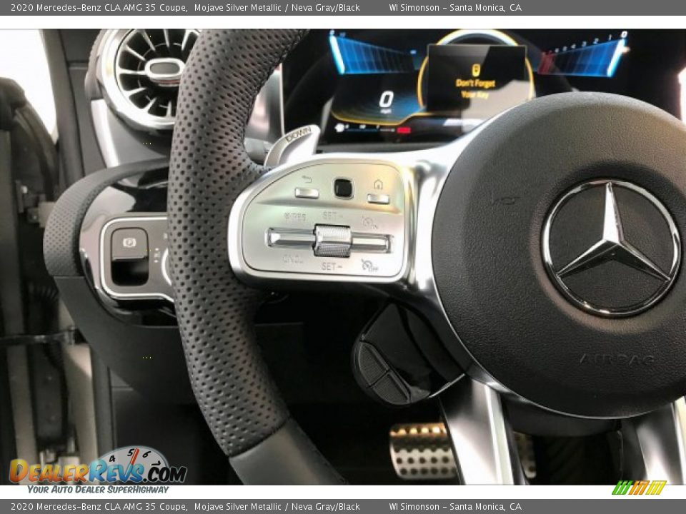 2020 Mercedes-Benz CLA AMG 35 Coupe Steering Wheel Photo #18