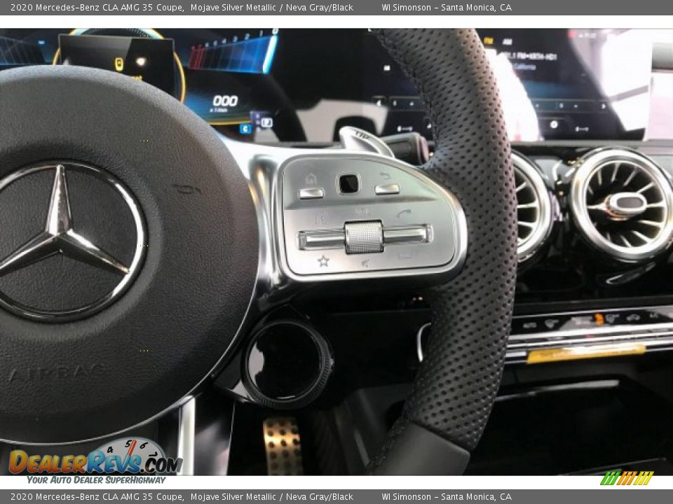 2020 Mercedes-Benz CLA AMG 35 Coupe Steering Wheel Photo #19