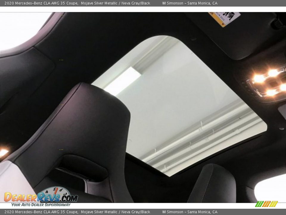 Sunroof of 2020 Mercedes-Benz CLA AMG 35 Coupe Photo #29