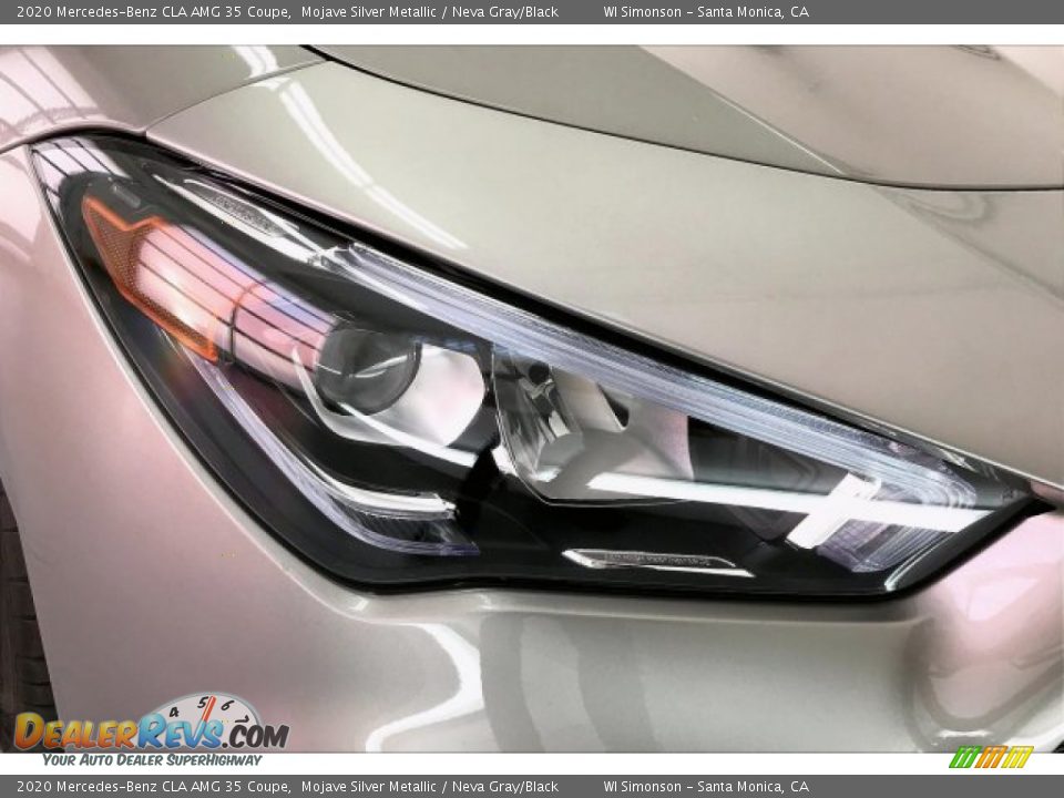 2020 Mercedes-Benz CLA AMG 35 Coupe Mojave Silver Metallic / Neva Gray/Black Photo #32