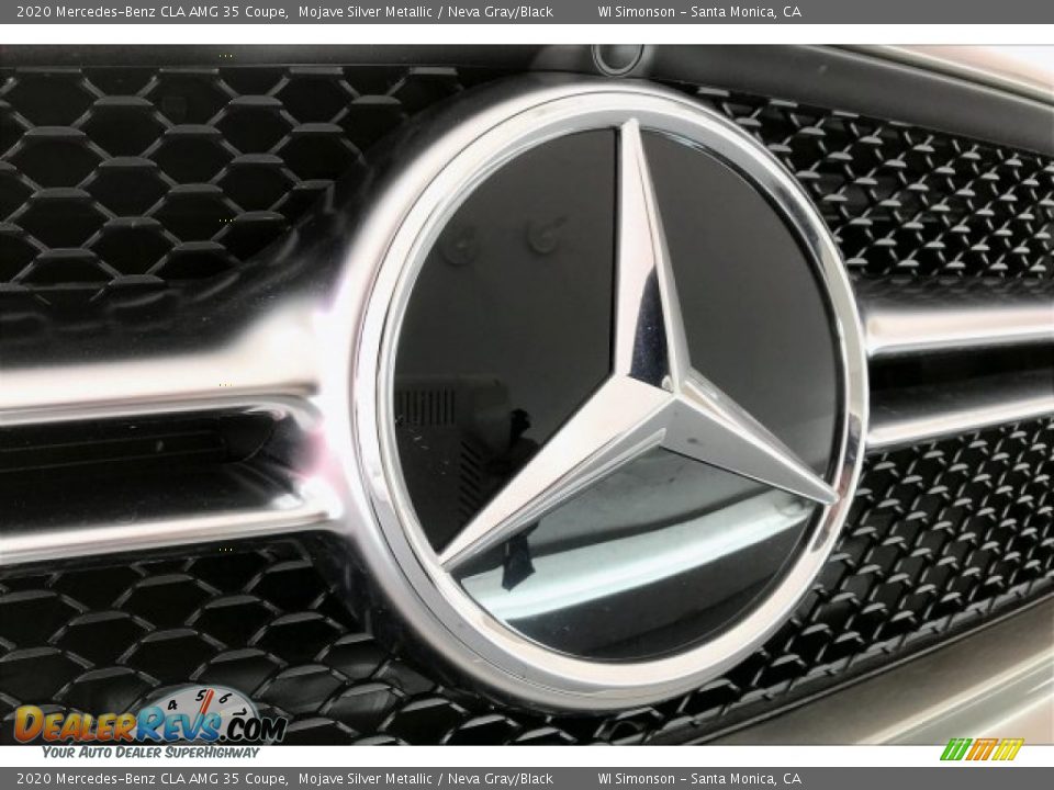 2020 Mercedes-Benz CLA AMG 35 Coupe Mojave Silver Metallic / Neva Gray/Black Photo #33