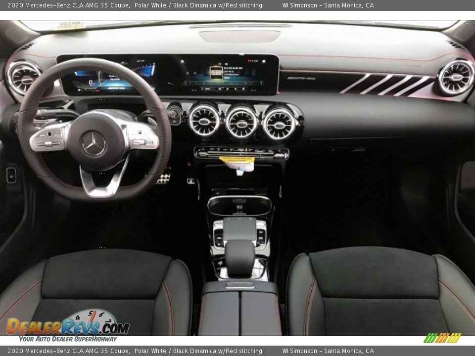 Front Seat of 2020 Mercedes-Benz CLA AMG 35 Coupe Photo #17