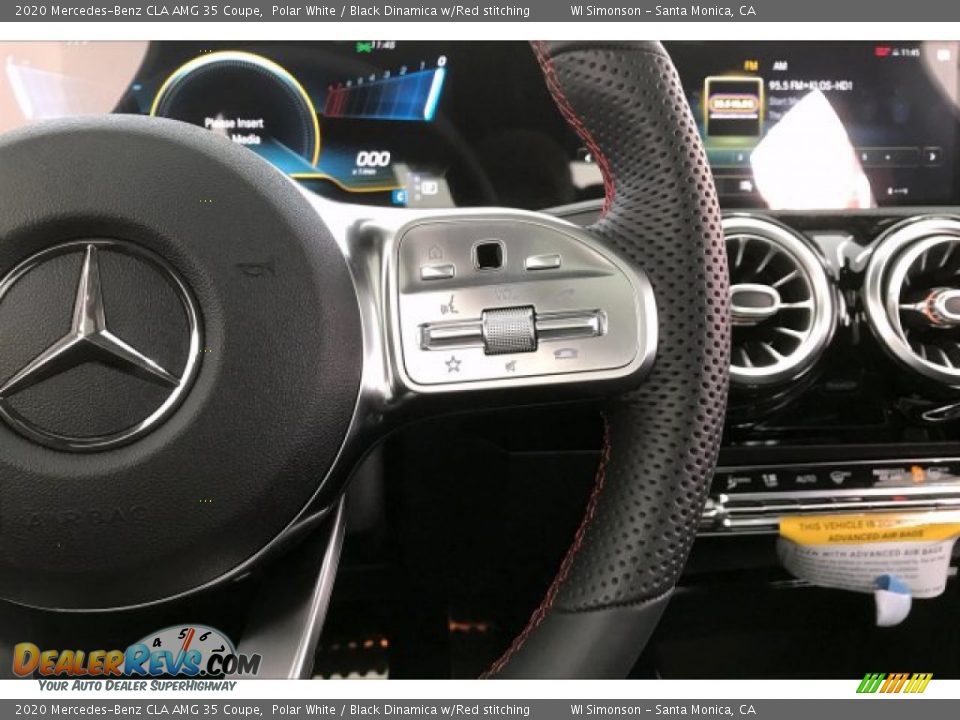 2020 Mercedes-Benz CLA AMG 35 Coupe Steering Wheel Photo #19