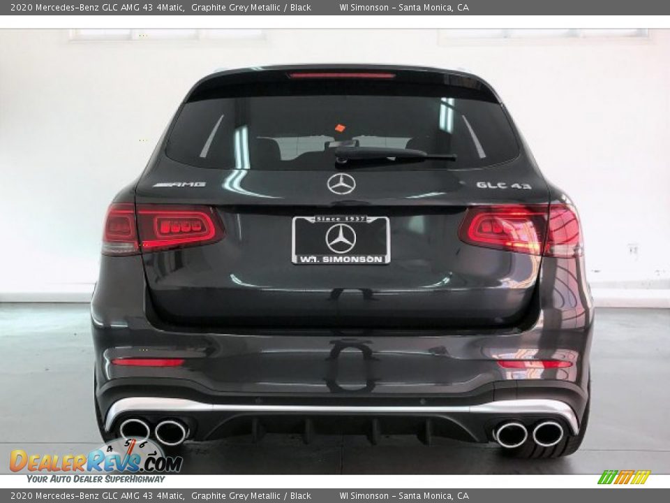 2020 Mercedes-Benz GLC AMG 43 4Matic Graphite Grey Metallic / Black Photo #3