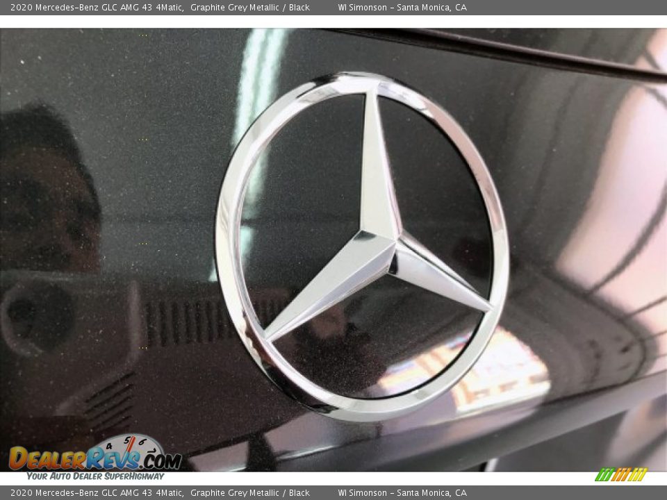 2020 Mercedes-Benz GLC AMG 43 4Matic Graphite Grey Metallic / Black Photo #7