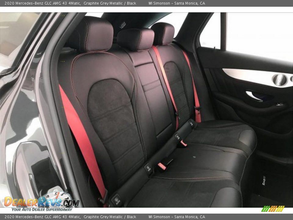Rear Seat of 2020 Mercedes-Benz GLC AMG 43 4Matic Photo #13