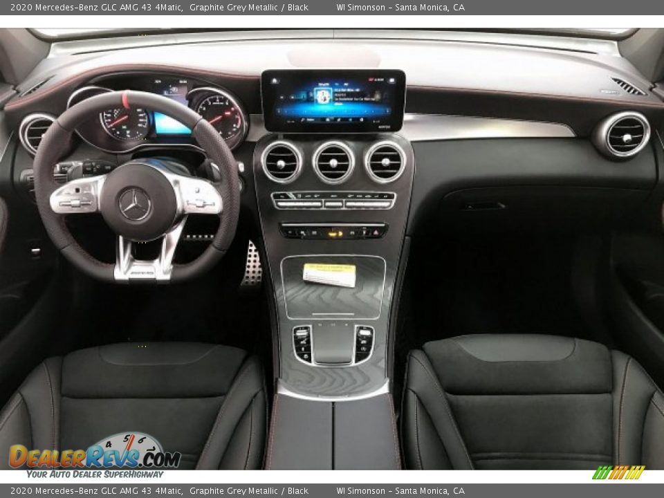 Black Interior - 2020 Mercedes-Benz GLC AMG 43 4Matic Photo #17