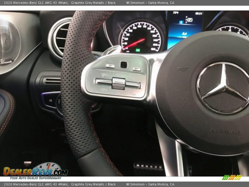 2020 Mercedes-Benz GLC AMG 43 4Matic Steering Wheel Photo #18