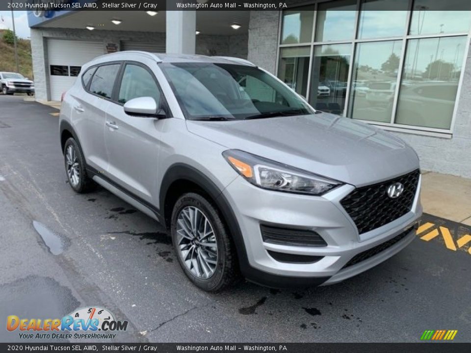 2020 Hyundai Tucson SEL AWD Stellar Silver / Gray Photo #1