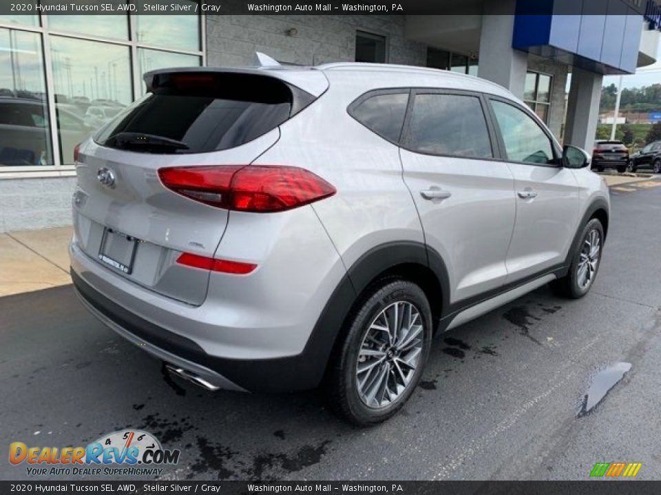 2020 Hyundai Tucson SEL AWD Stellar Silver / Gray Photo #3