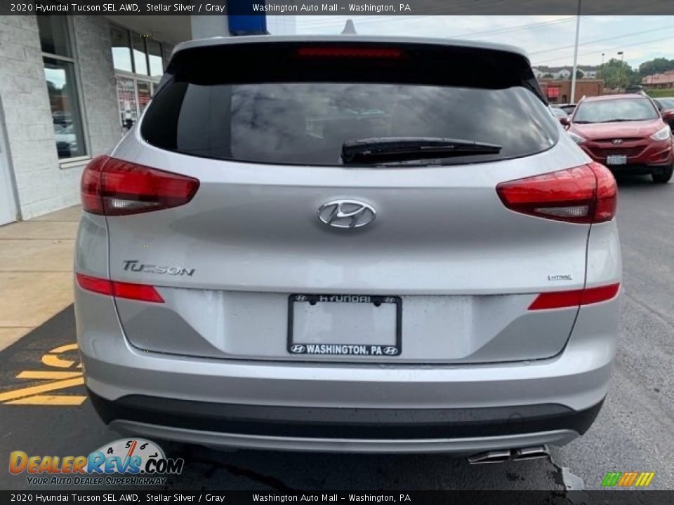 2020 Hyundai Tucson SEL AWD Stellar Silver / Gray Photo #4