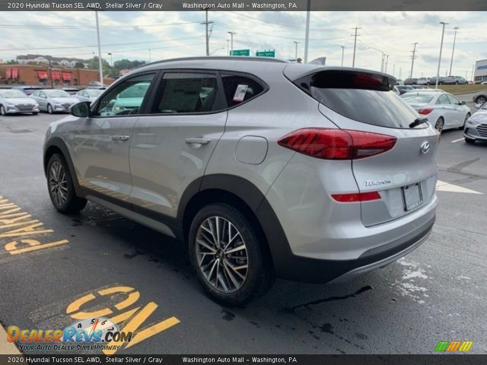 2020 Hyundai Tucson SEL AWD Stellar Silver / Gray Photo #5