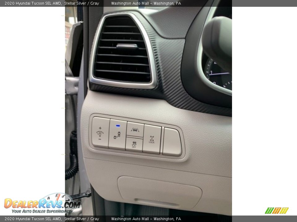 2020 Hyundai Tucson SEL AWD Stellar Silver / Gray Photo #12