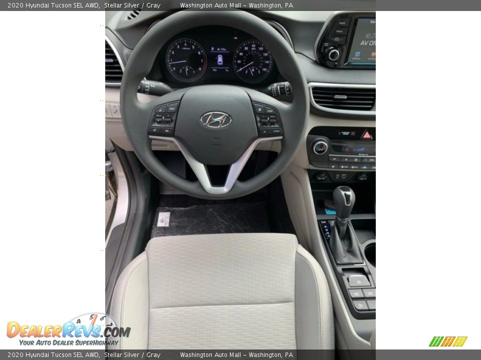 2020 Hyundai Tucson SEL AWD Stellar Silver / Gray Photo #13