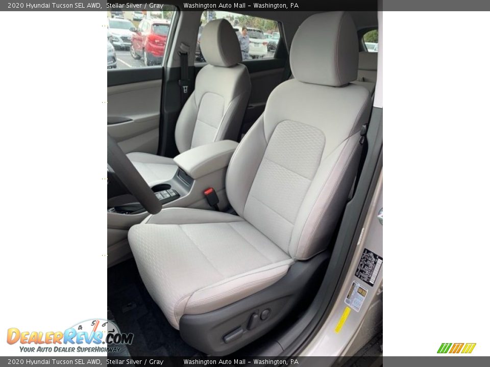 2020 Hyundai Tucson SEL AWD Stellar Silver / Gray Photo #14